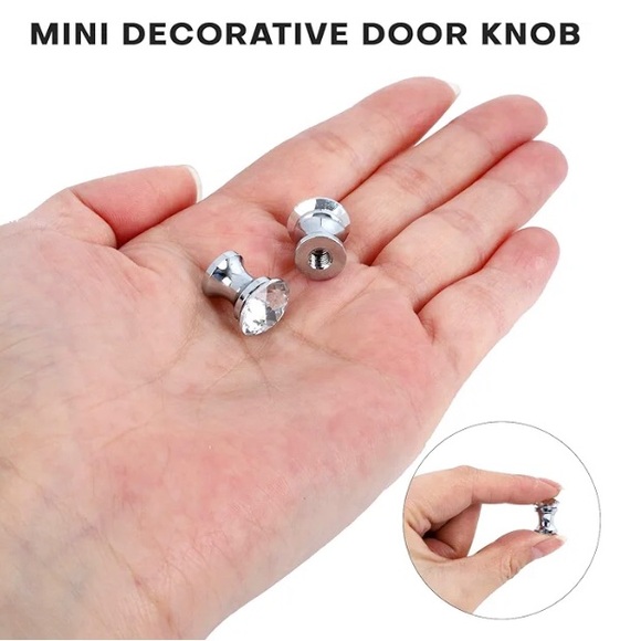 Crystal Glass Cabinet Knobs - Picture 6 of 7